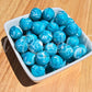 15mm Patterned Silicone Bead - Poseidon