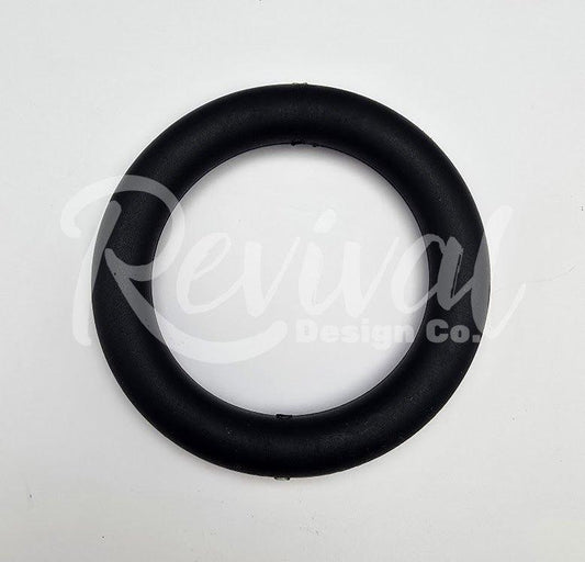 Black - 65mm Silicone Ring