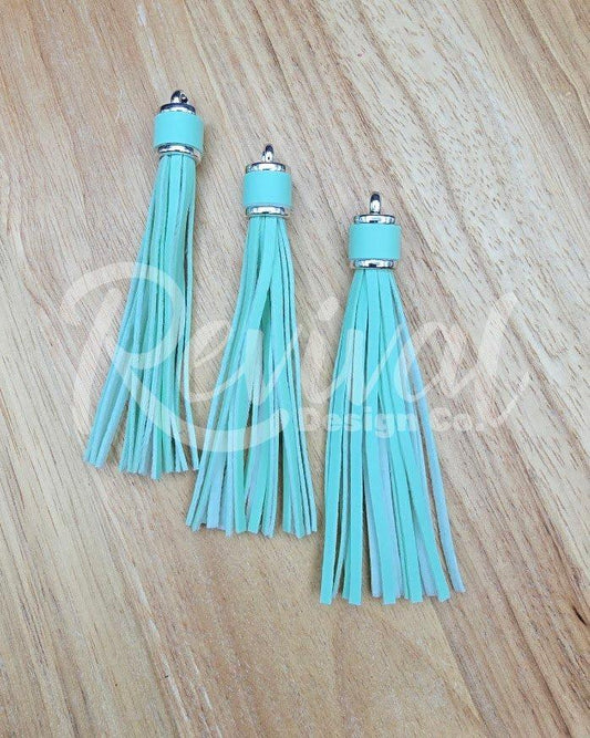 Large Mint Tassel - 4"