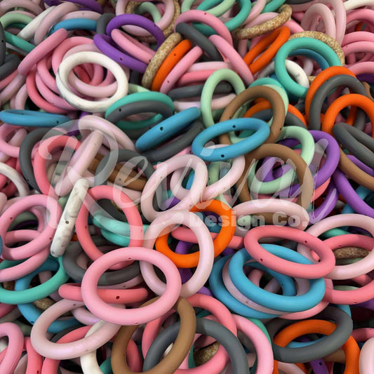 Silicone Car Charm Ring Pulls