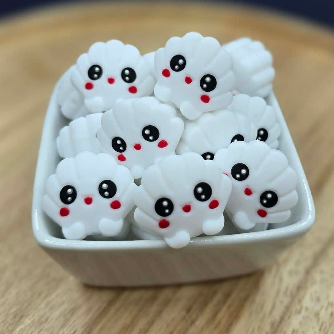 Pearl - Silicone Focal Bead