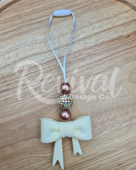 Lux - Bow Car Charm (Ready-To-Ship)