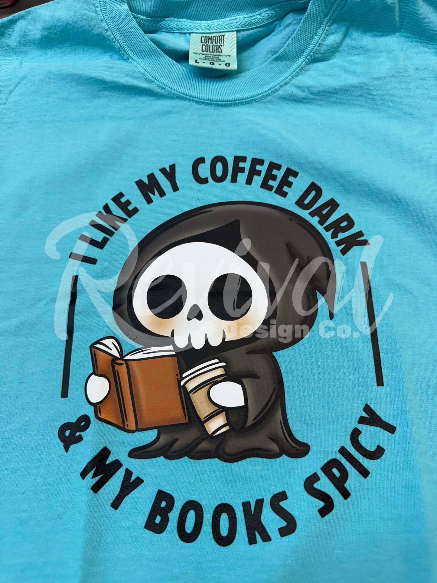Coffee & Spicy Books Shirt - (Size Large)