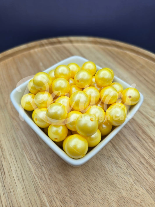 Sunshine - 15mm Opal Silicone Bead