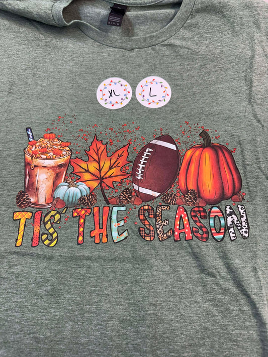 *Gently Worn* 'Tis The Season FALL Shirt (XL)