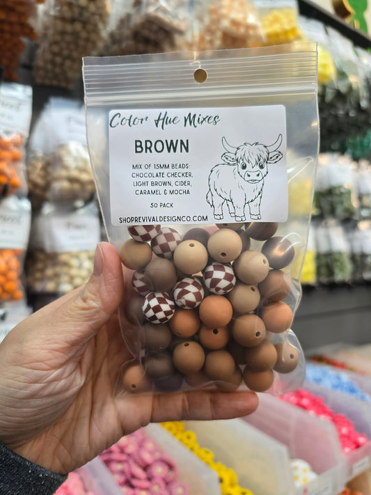 Color Hue Mix - Brown