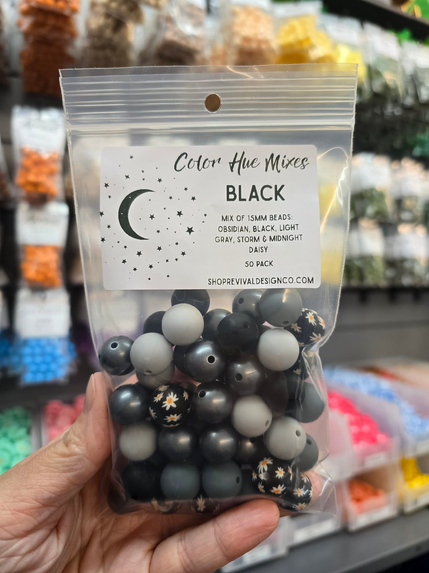 Color Hue Mix - Black