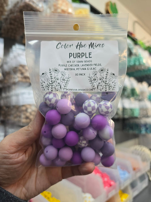 Color Hue Mix - Purple