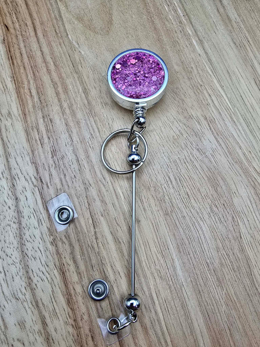 Glenda - Glitter Bar Badge Reel