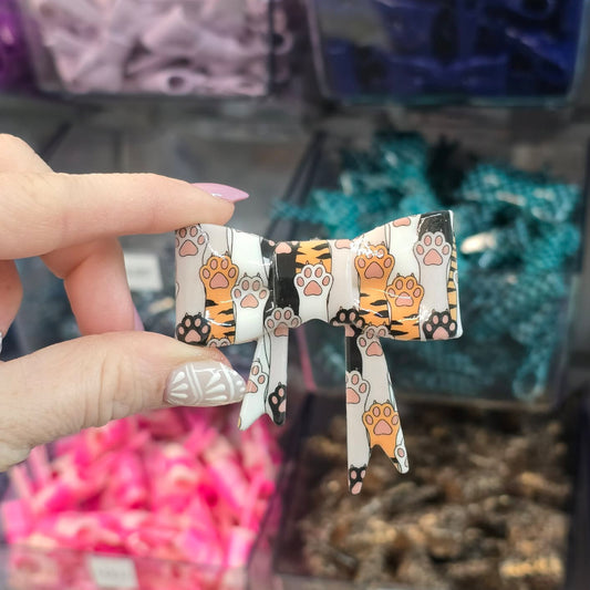 Toe Beans - Silicone Bow Focal/Straw Topper