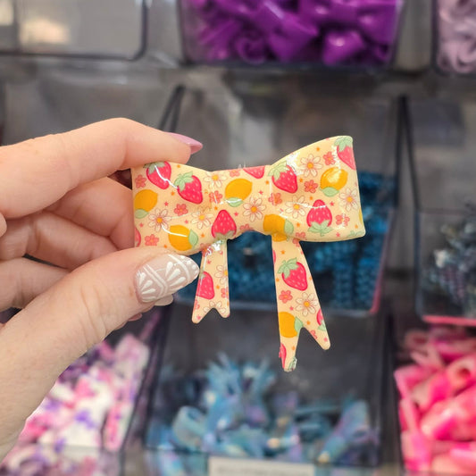 Main Squeeze - Silicone Bow Focal/Straw Topper