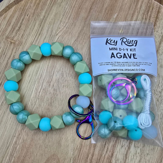 Mini DIY Wristlet Kit - Agave