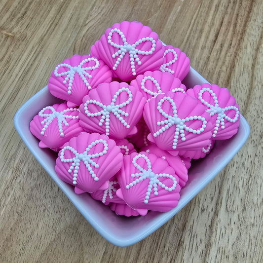 3D Sweet Scallop - Silicone Focal Bead