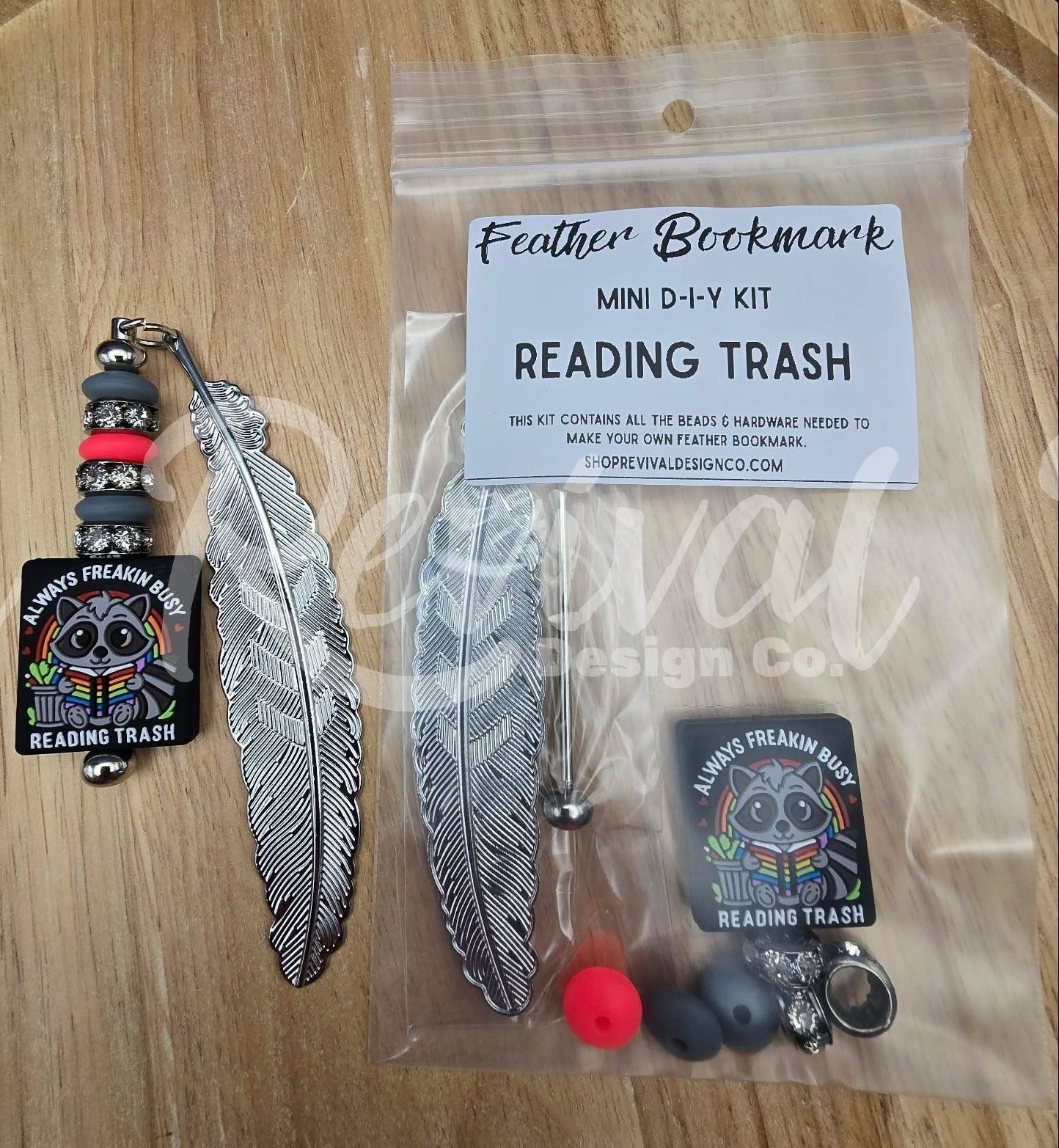 *Limited Edition* Mini DIY Bookmark Kit - Reading Trash