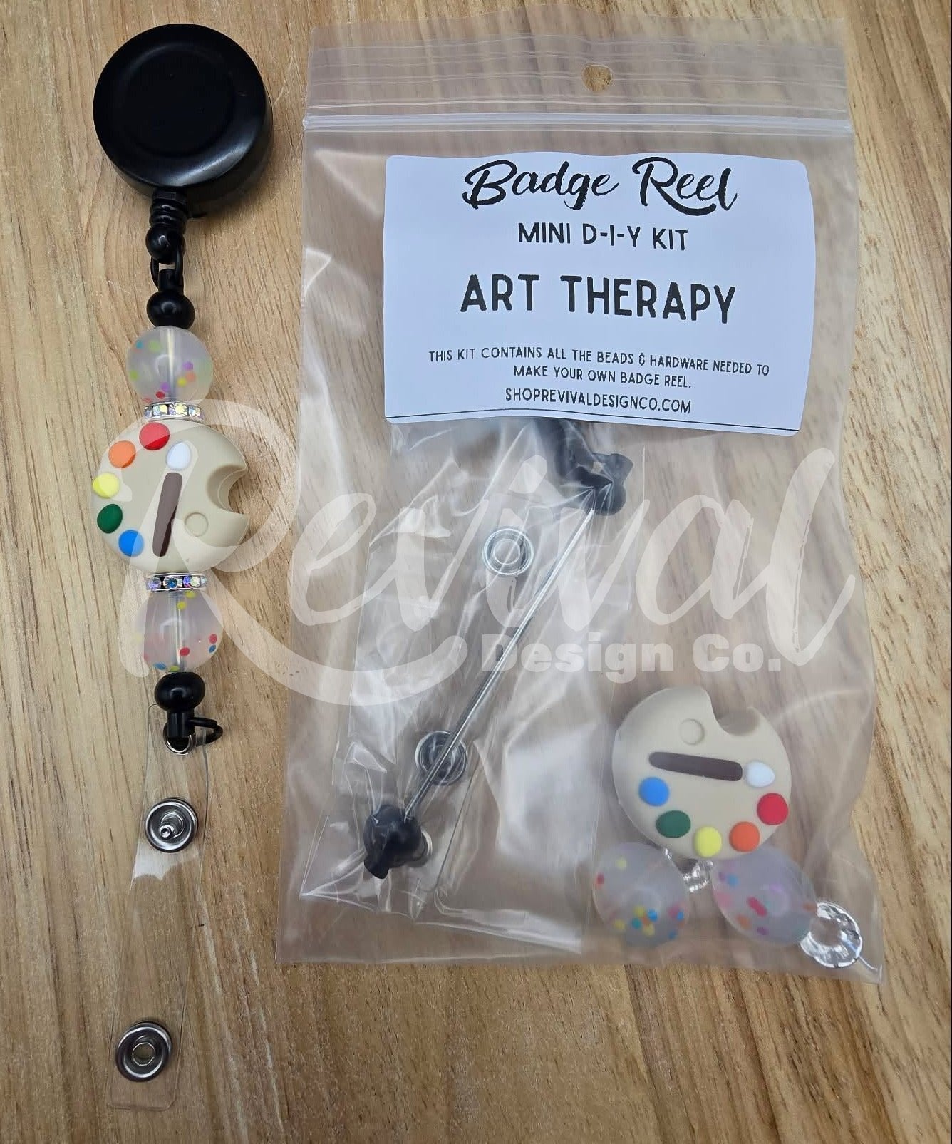 *Limited Edition* Mini DIY Badge Reel Kit - Art Therapy