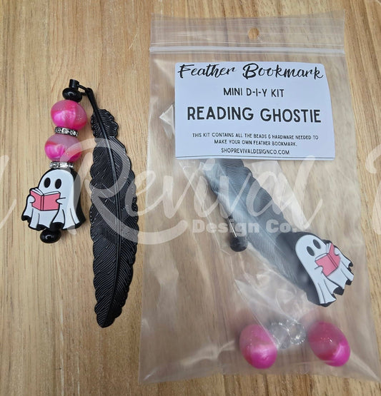 *Limited Edition* Mini DIY Bookmark Kit - Reading Ghostie