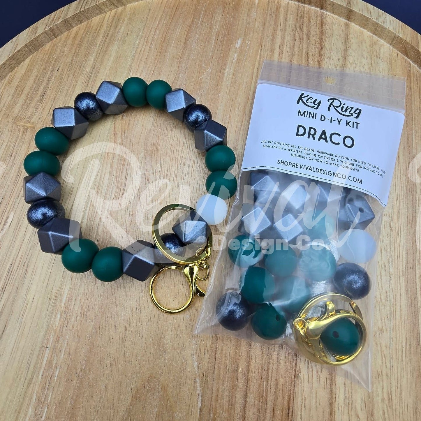 Mini DIY Wristlet Kit - Draco