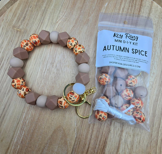 Mini DIY Wristlet Kit - Autumn Spice