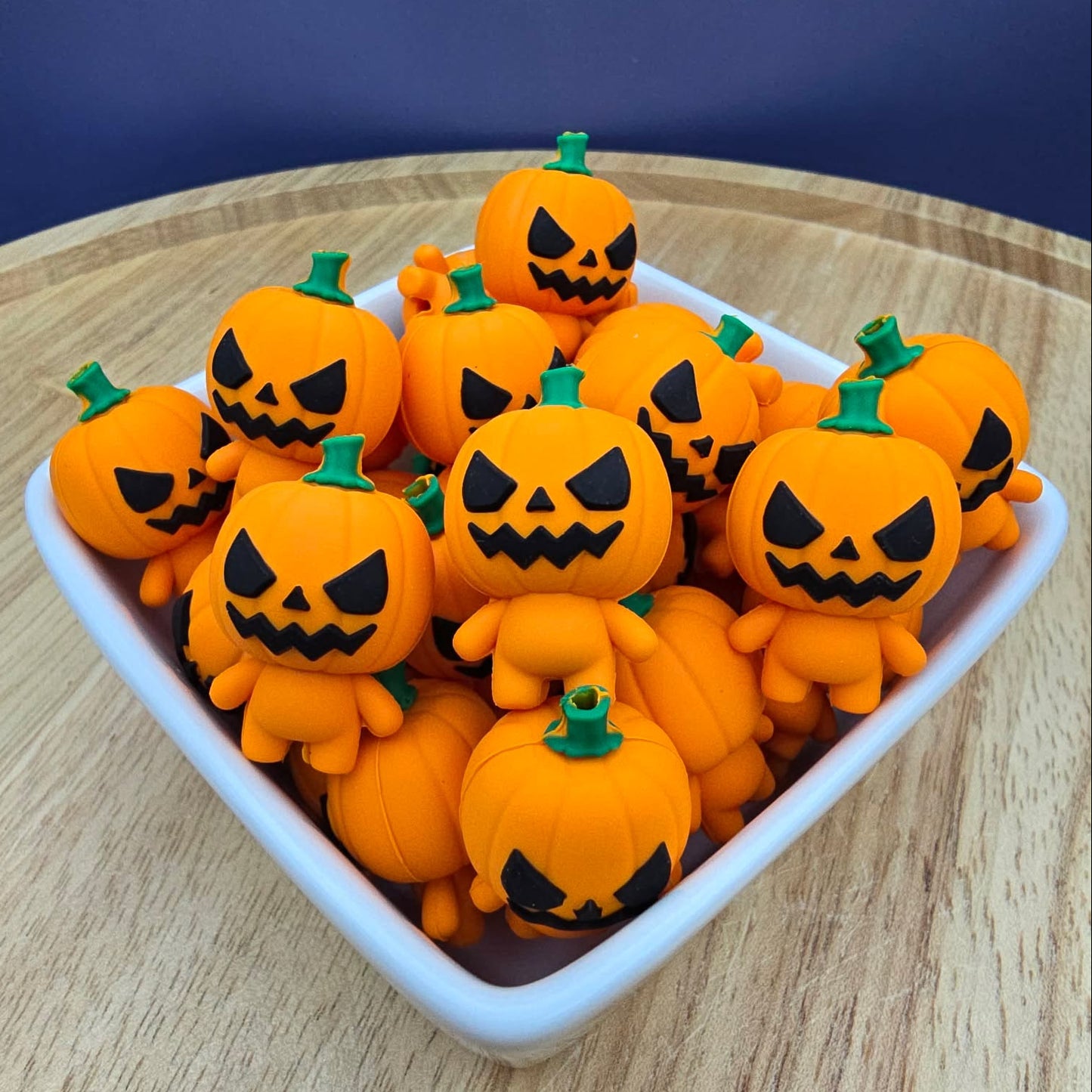 Pumpkin Pal - Silicone Focal Bead