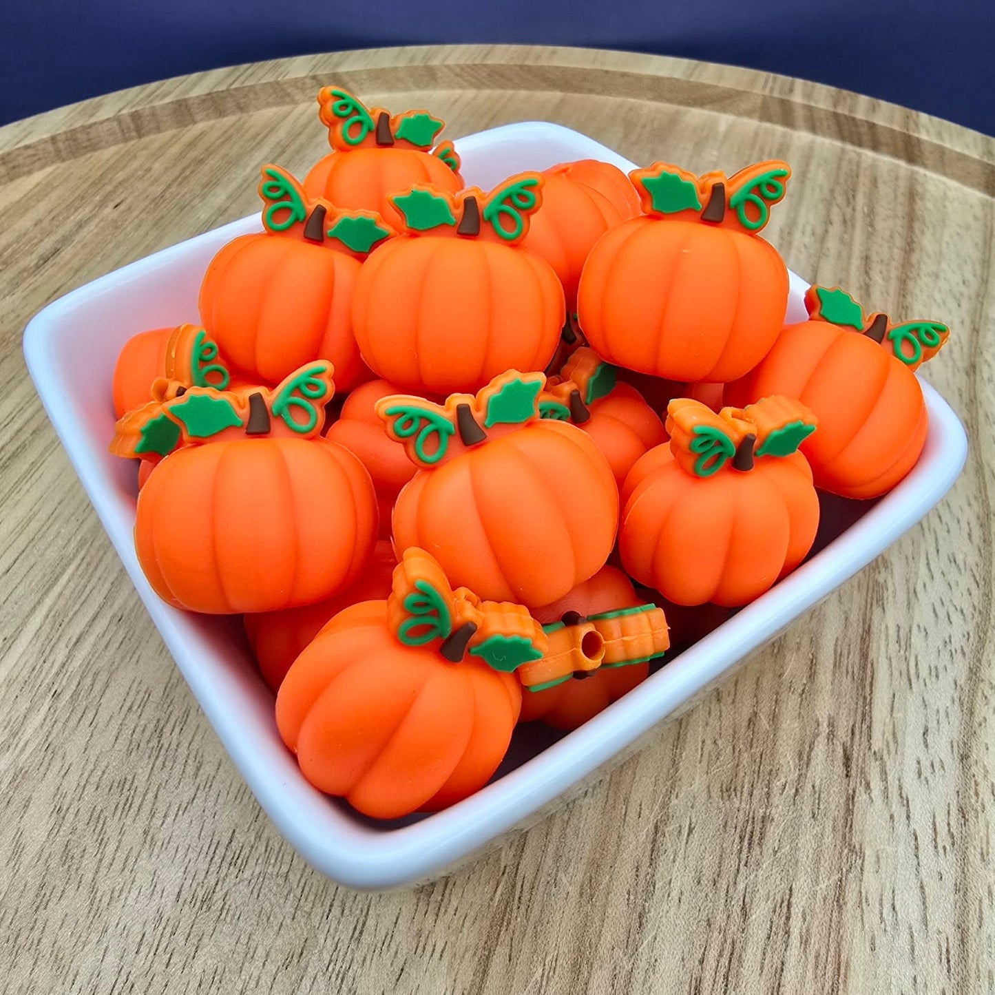 Candied Pumpkin - Silicone Focal Bead