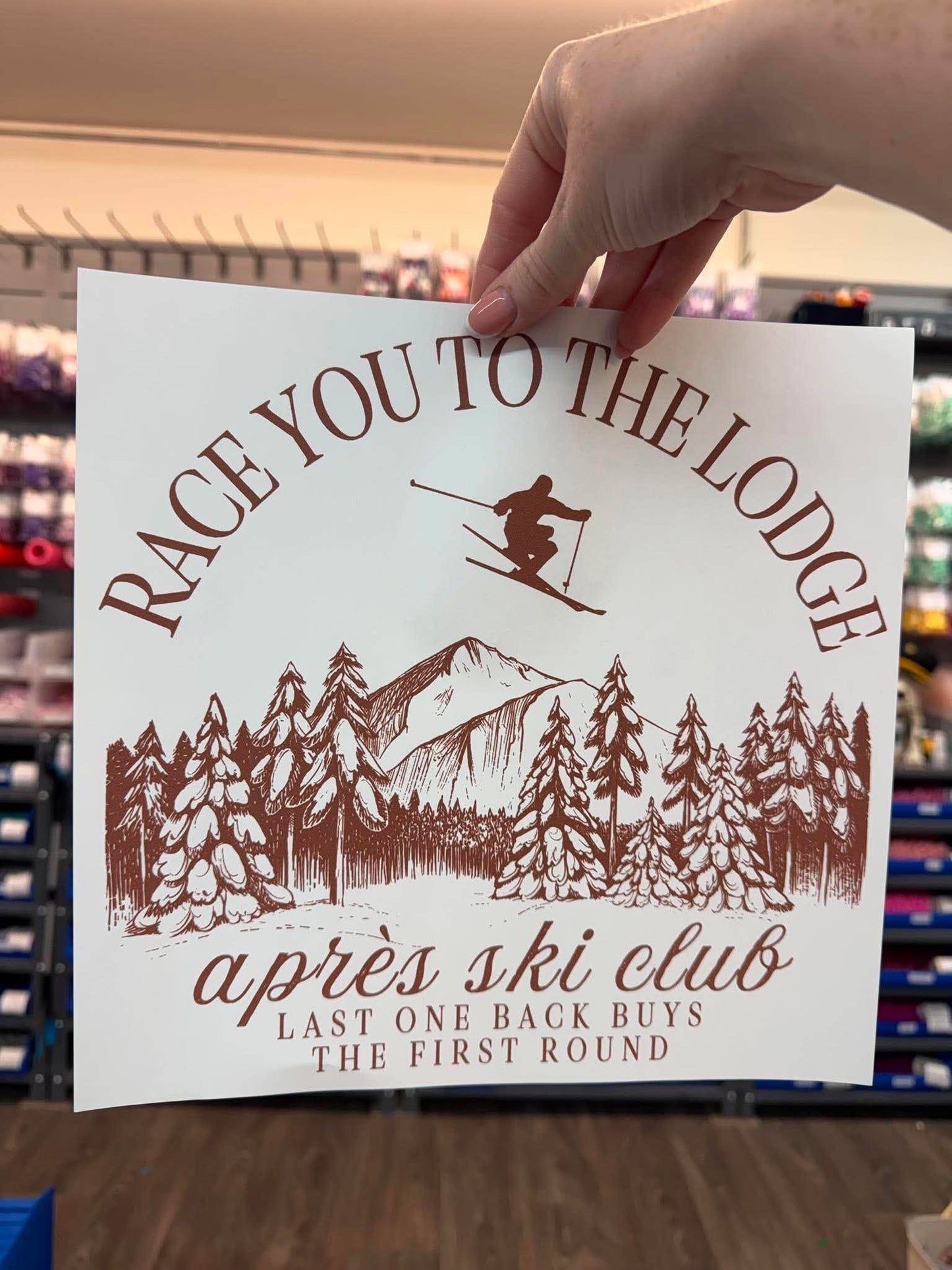 Aprés Ski Club - Screen Print