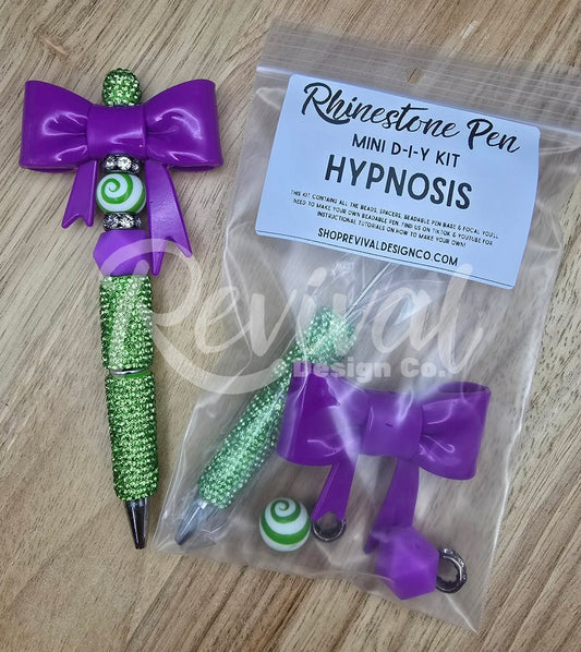 Mini Rhinestone Pen DIY Kit - Hypnosis