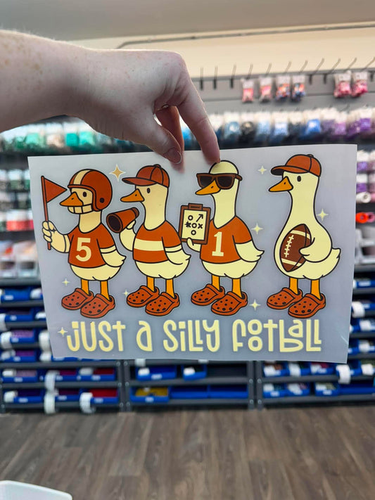Football Goose - Screen Print