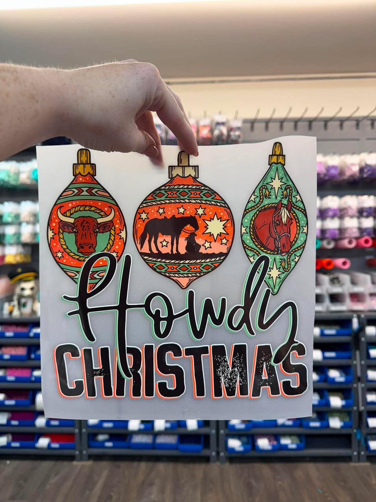 Howdy Christmas - Screen Print