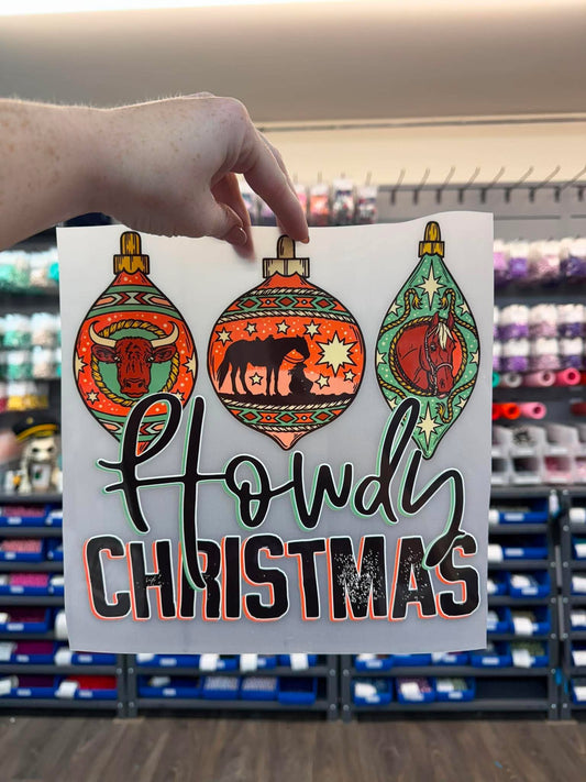 Howdy Christmas - Screen Print