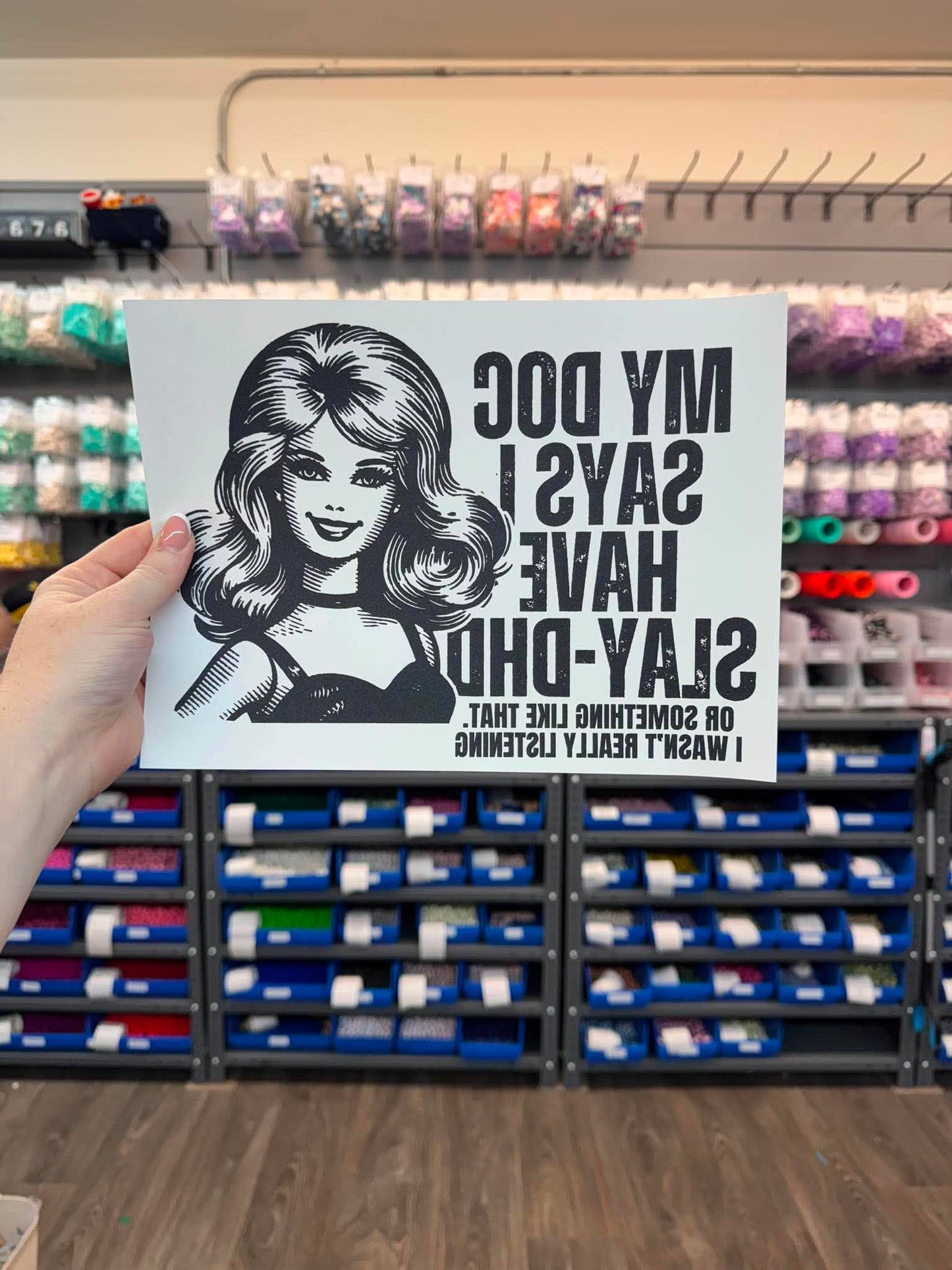 Slay-DHD - Screen Print