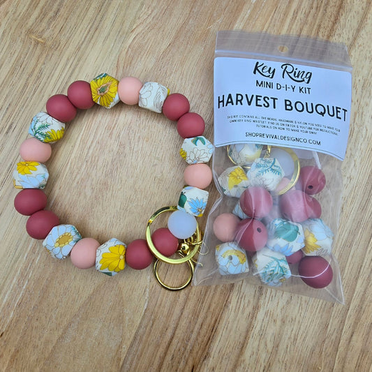 Mini DIY Wristlet Kit - Harvest Bouquet
