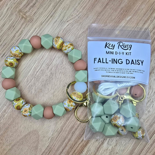 Mini DIY Wristlet Kit - FALL-ing Daisy