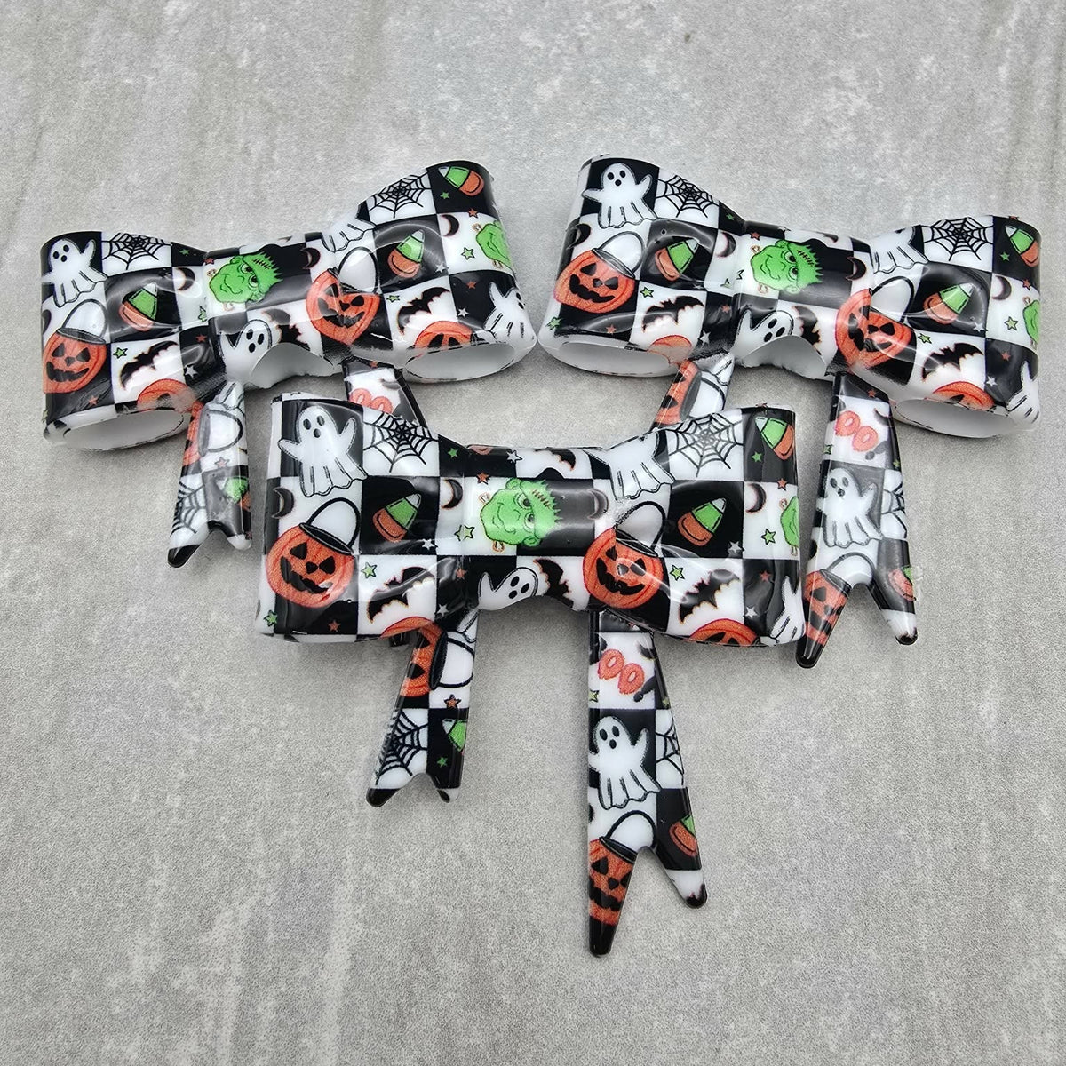 Halloween Nostalgia - Silicone Bow Focal/Straw Topper