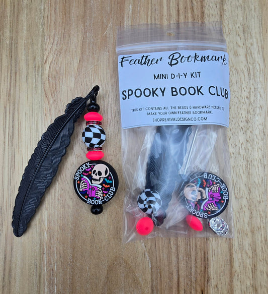 Mini DIY Bookmark Kit - Spooky Book Club