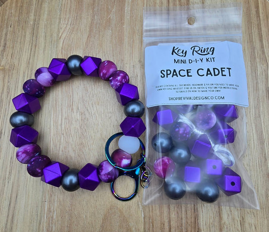Mini DIY Wristlet Kit - Space Cadet