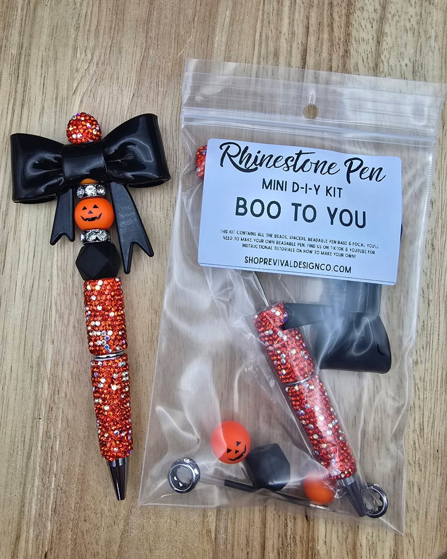 Mini Rhinestone Pen DIY Kit - Boo to You