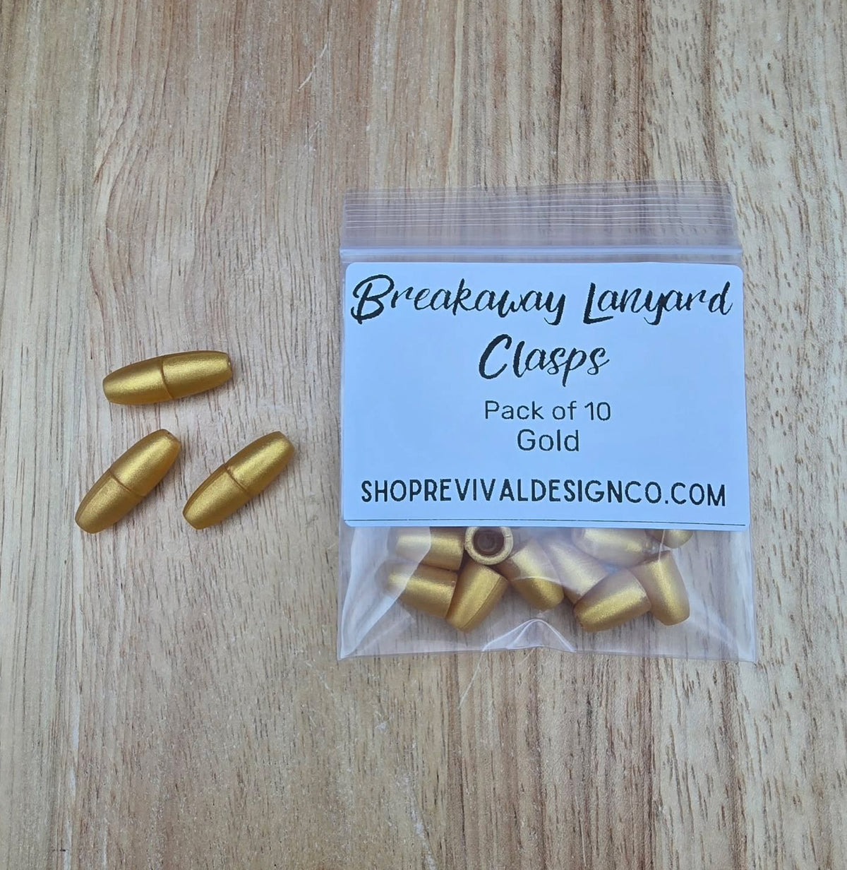 Gold - Break-Away Lanyard Clasp