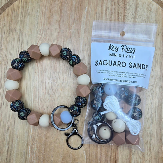 Mini DIY Wristlet Kit - Saguaro Sands