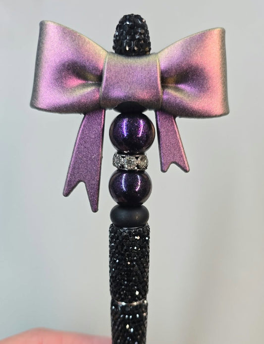 Beaded Pen - Violet Vengeance