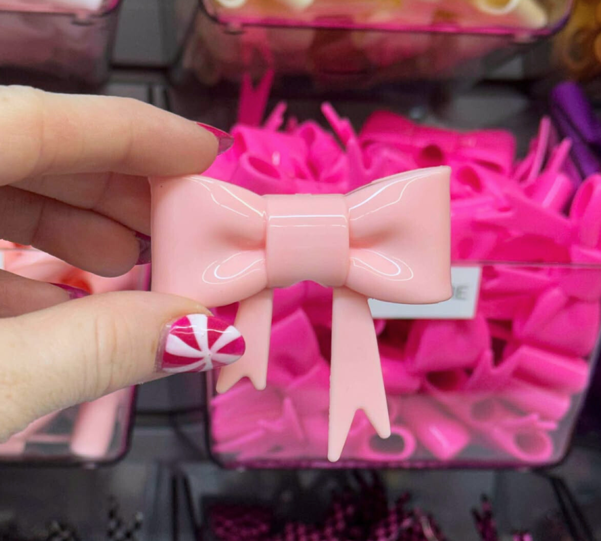 Baby Doll - Silicone Bow Focal/Straw Topper