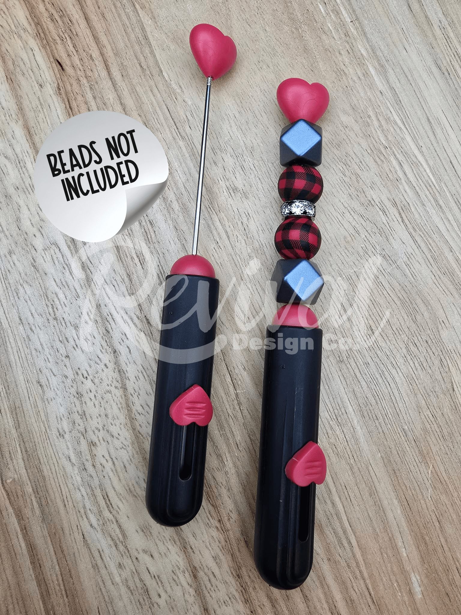 Beadable Heart Box Cutters - Black – Revival Design Co.