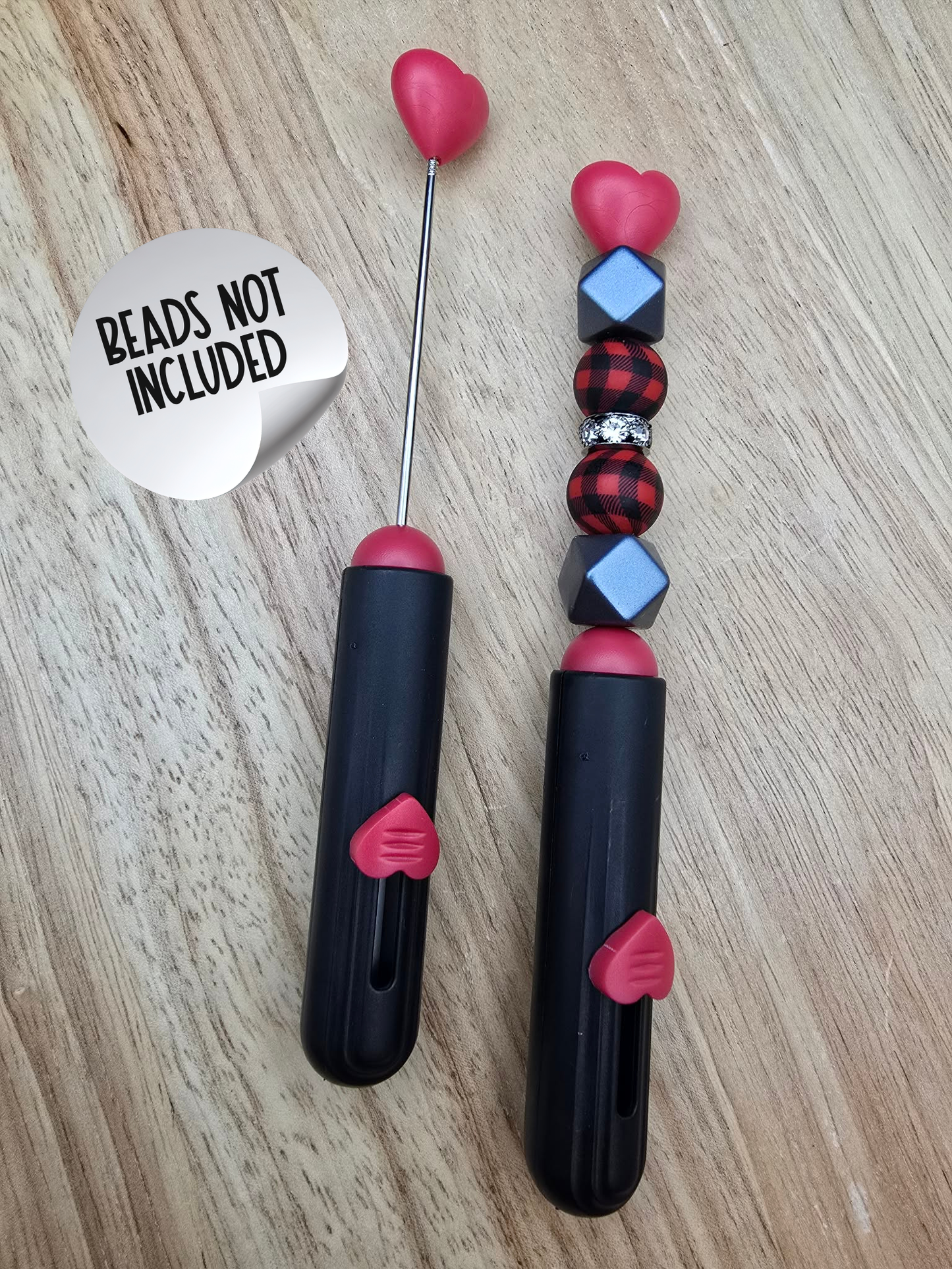 Beadable Heart Box Cutters - Black
