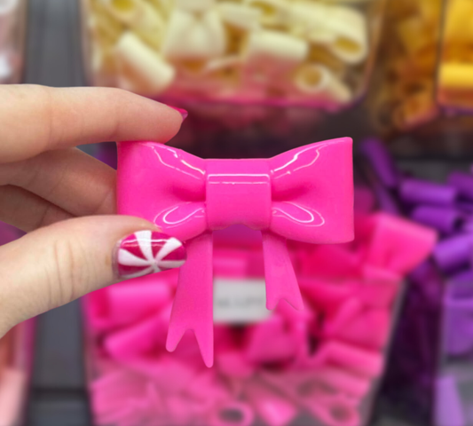 Couture - Silicone Bow Focal/Straw Topper