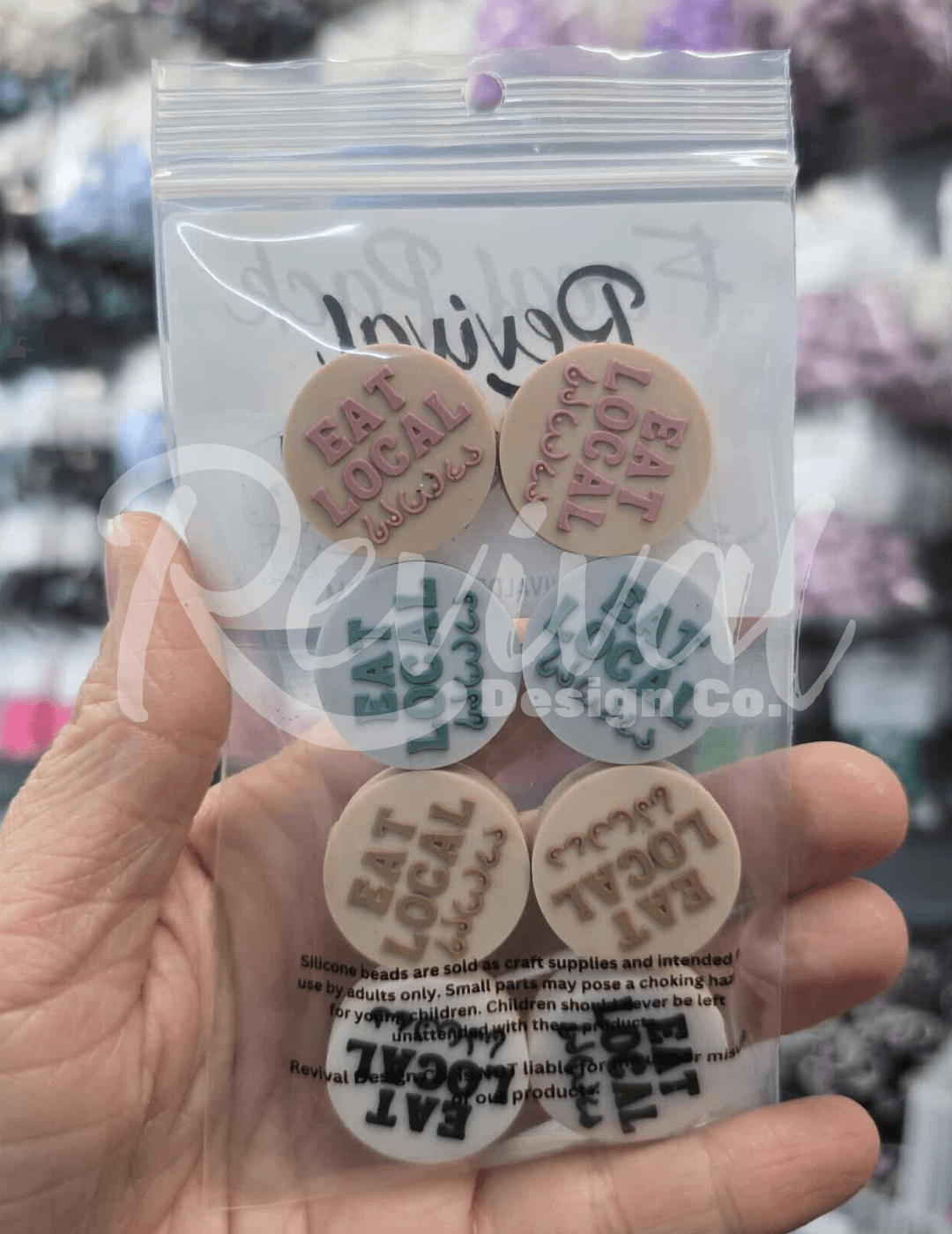 Eat Local - Silicone Focal Pack