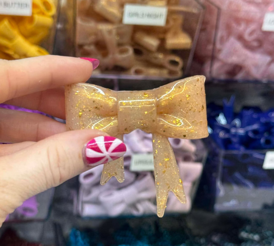 Girls Night - Silicone Bow Focal/Straw Topper