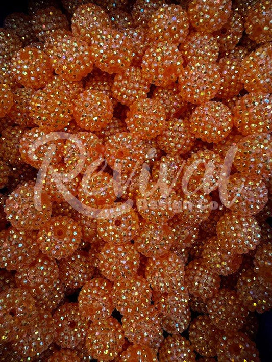 20mm Rhinestone - Sherbet