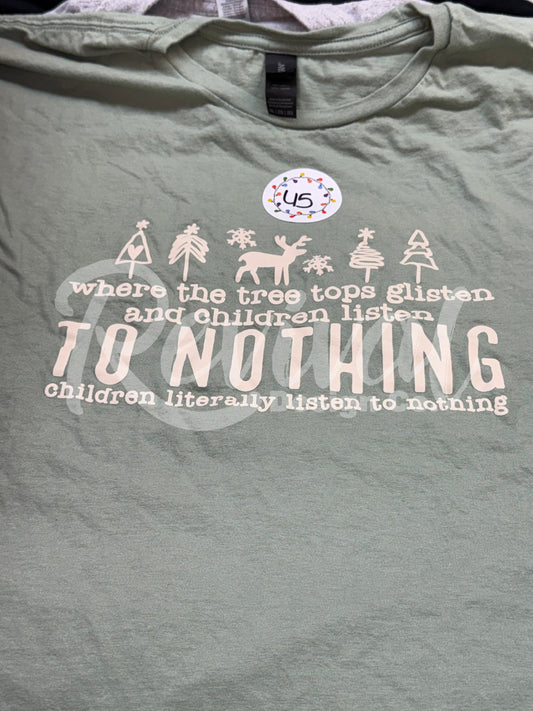 *Gently Worn* Tree Tops Glisten Shirt (2XL)