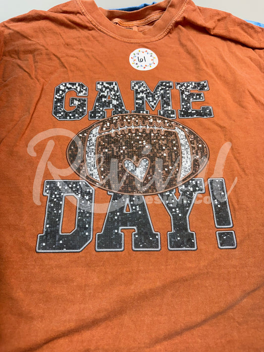 *Gently Worn* Game Day Patch Shirt (2XL)