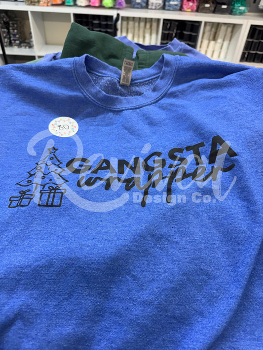 *Gently Worn* Gangsta Wrapper Crewneck (2XL)
