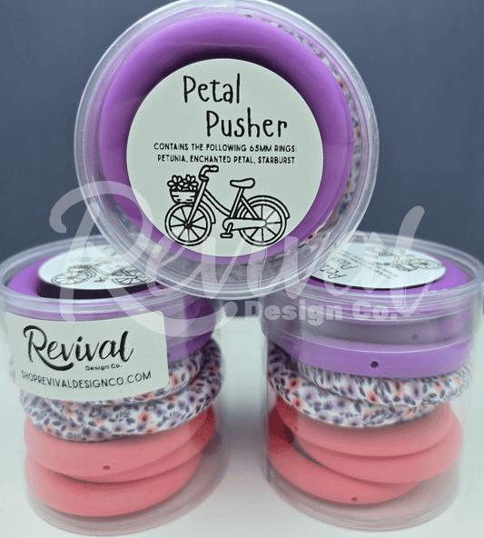 65mm Car Charm Stack - Petal Pusher
